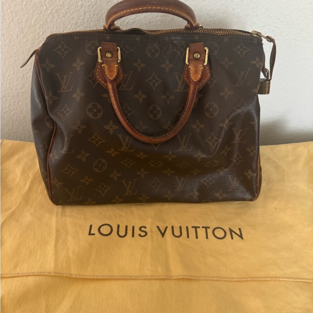 Vintage 2007 Louis Vuitton Speedy 30 - needs restoring